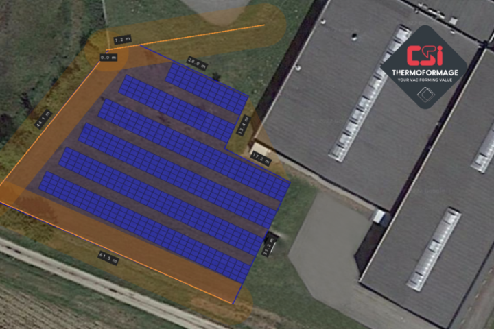 Ground solar plant at CSI