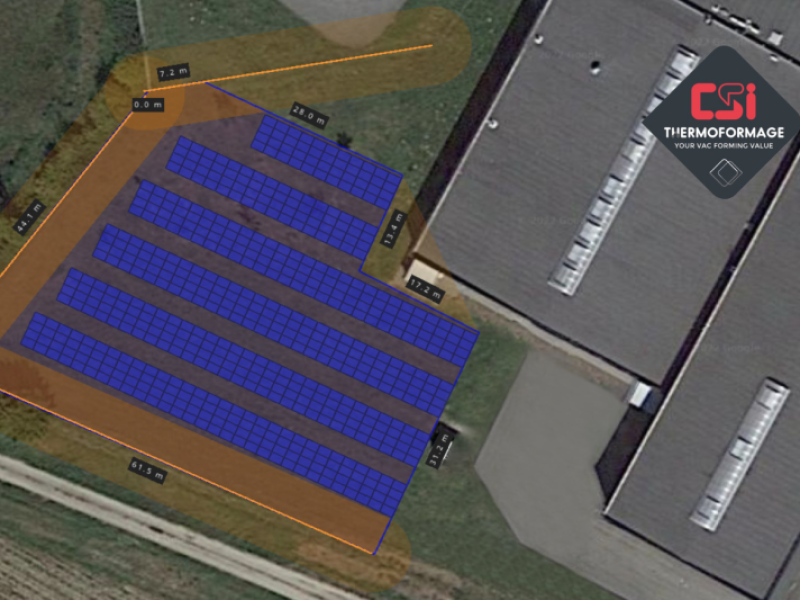 CSI Thermoformage Solar Plant