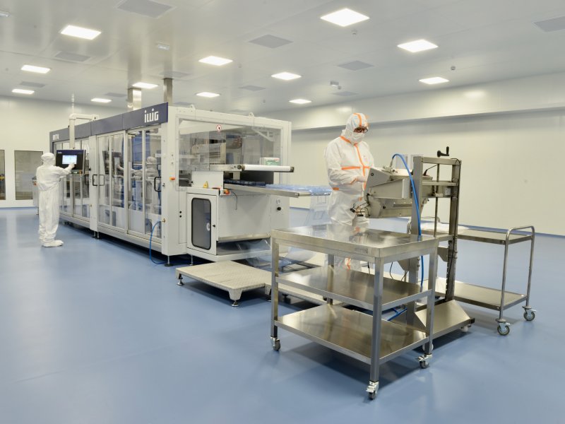 Salle blanche ISO 7 - CSI Thermoformage